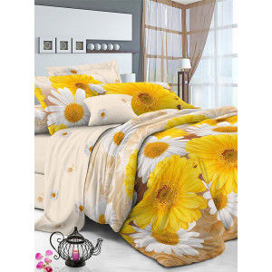 Постельное белье поплин "Антемиса" (последний размер) 1.5-сп.