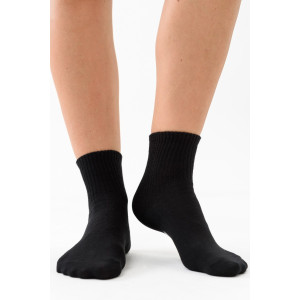 Носки женские "Вредина" - упаковка 1 пара черный Носки женские "Вредина" - упаковка 1 пара черный