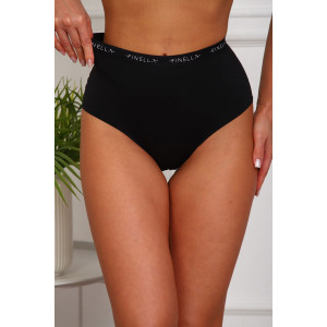 Трусы женские №64936 смесовая ткань (р-ры: 50-54) черный