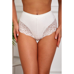Трусы женские №64935 хлопок стрейч (р-ры: 50-54) белый