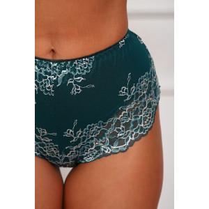 Трусы женские №64935 хлопок стрейч (р-ры: 50-54) изумруд