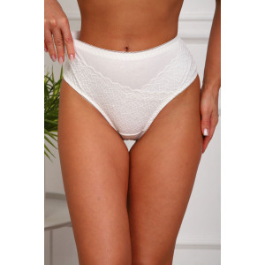 Трусы женские №64932 хлопок стрейч (р-ры: 48-52) белый