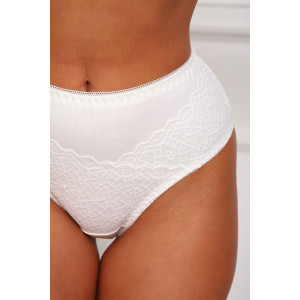 Трусы женские №64932 хлопок стрейч (р-ры: 48-52) белый