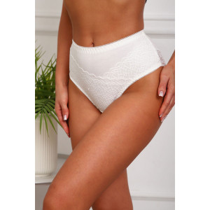 Трусы женские №64932 хлопок стрейч (р-ры: 48-52) белый