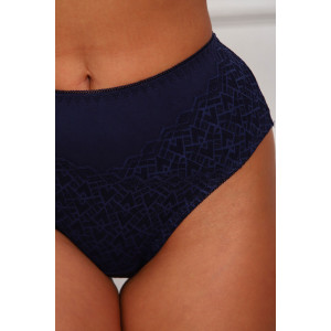 Трусы женские №64932 хлопок стрейч (р-ры: 48-52) синий