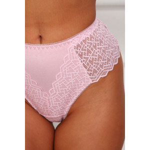 Трусы женские №64931 хлопок стрейч (р-ры: 50-54) розовый