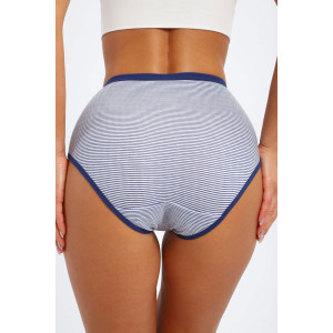 Трусы женские №45065 кулирка с лайкрой (р-ры: 48-52) синий
