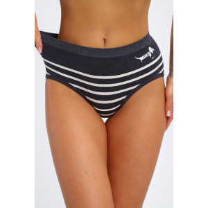 Трусы женские №45063 кулирка с лайкрой (р-ры: 46-48) черничный