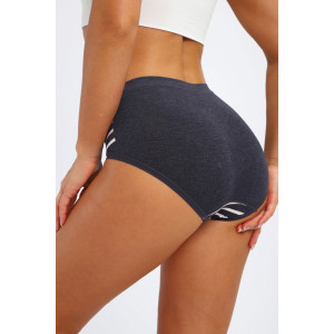 Трусы женские №45063 кулирка с лайкрой (р-ры: 46-48) черничный