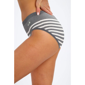 Трусы женские №45063 кулирка с лайкрой (р-ры: 46-48) серый