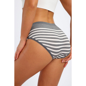 Трусы женские №45063 кулирка с лайкрой (р-ры: 46-48) серый