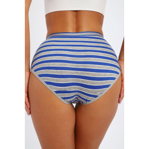 Трусы женские №28617 кулирка с лайкрой (р-ры: 48-52) синий