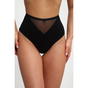 Трусы женские №74395 кулирка с лайкрой (р-ры: 48-58) черный