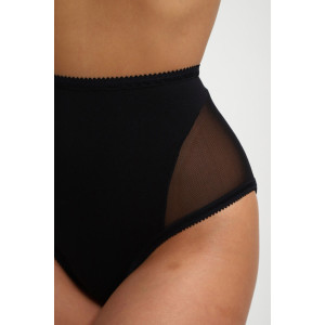 Трусы женские №74396 кулирка с лайкрой (р-ры: 48-58) черный