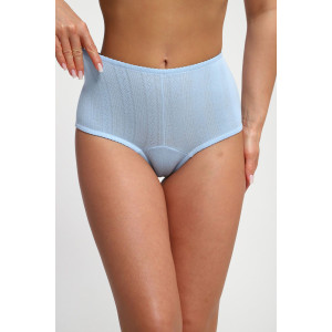 Трусы женские №74398 ажурный трикотаж (р-ры: 48-54) голубой