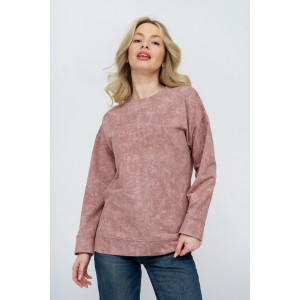 Свитшот женский 985 футер с лайкрой (р-ры: 44-58) капучино винтаж