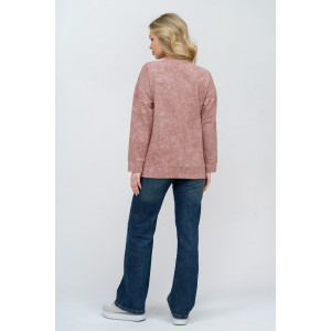 Свитшот женский 985 футер с лайкрой (р-ры: 44-58) капучино винтаж