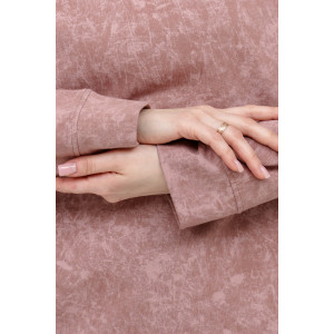 Свитшот женский 985 футер с лайкрой (р-ры: 44-58) капучино винтаж