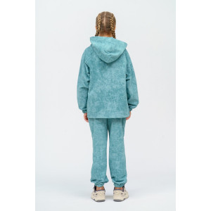 Костюм двойка детский 966Д футер 2-х нитка пенье винтаж (р-ры: 28-44) полынь винтаж