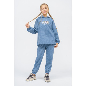 Костюм двойка детский 966Д футер 2-х нитка пенье винтаж (р-ры: 28-44) пепел винтаж Костюм двойка детский 966Д футер 2-х нитка пенье винтаж (р-ры: 28-44) пепел винтаж