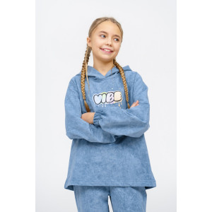 Костюм двойка детский 966Д футер 2-х нитка пенье винтаж (р-ры: 28-44) пепел винтаж Костюм двойка детский 966Д футер 2-х нитка пенье винтаж (р-ры: 28-44) пепел винтаж