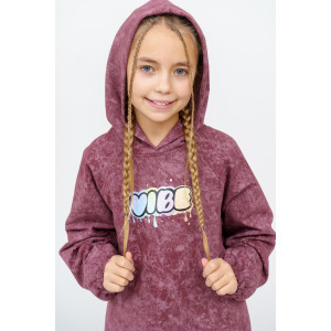 Костюм двойка детский 966Д футер 2-х нитка пенье винтаж (р-ры: 28-44) марсал винтаж Костюм двойка детский 966Д футер 2-х нитка пенье винтаж (р-ры: 28-44) марсал винтаж