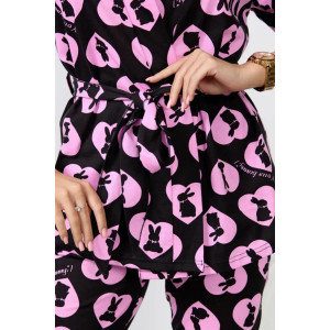 Пижама женская "Ирина 2" 1262-3 кулирка (р-ры: 46-54) заяц