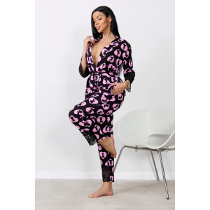 Пижама женская "Ирина 2" 1262-3 кулирка (р-ры: 46-54) заяц