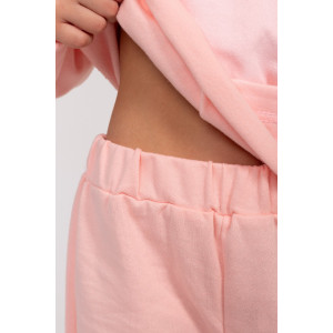 Пижама детская "Стеша" КД-13 футер с начёсом (р-ры: 116-134) розовый Пижама детская "Стеша" КД-13 футер с начёсом (р-ры: 116-134) розовый