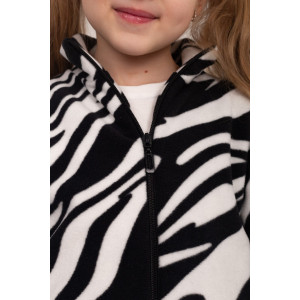 Костюм двойка детский "Мия" КД-12 флис (р-ры: 122-146) зебра Костюм двойка детский "Мия" КД-12 флис (р-ры: 122-146) зебра