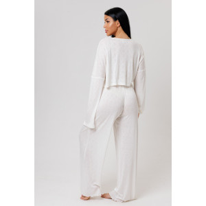 Пижама женская 2244 компьютерка (р-ры: 44-52) белый