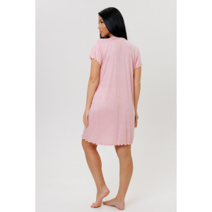 Сорочка женская 2256/1 компьютерка (р-ры: 44-52) розовый