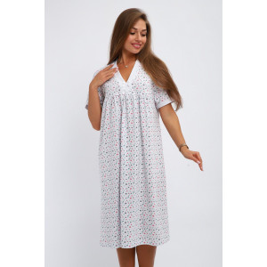 Сорочка женская №237 кулирка (р-ры: 52-62) белый