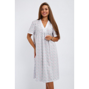 Сорочка женская №237 кулирка (р-ры: 52-62) белый