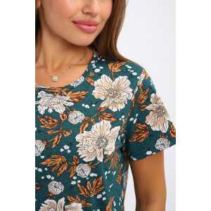 Платье женское №240.2 кулирка (р-ры: 48-62) зеленый Платье женское №240.2 кулирка (р-ры: 48-62) зеленый