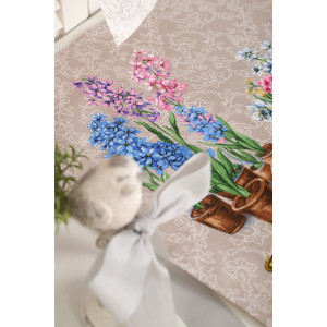 Набор кухонный из 3-х полотенец рогожка №32598 Набор кухонный из 3-х полотенец рогожка №32598