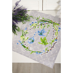 Набор кухонный из 3-х полотенец рогожка №32597 Набор кухонный из 3-х полотенец рогожка №32597