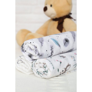 Пеленка для новорожденных муслин 049115 котики - набор 3 шт. Пеленка для новорожденных муслин 049115 котики - набор 3 шт.