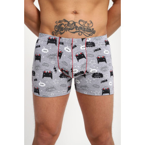 Трусы мужские №74399 кулирка пенье (р-ры: 48-54) меланж Трусы мужские №74399 кулирка пенье (р-ры: 48-54) меланж