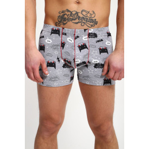 Трусы мужские №74399 кулирка пенье (р-ры: 48-54) меланж Трусы мужские №74399 кулирка пенье (р-ры: 48-54) меланж