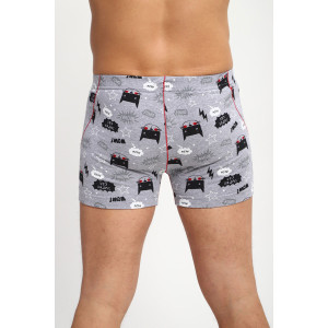 Трусы мужские №74399 кулирка пенье (р-ры: 48-54) меланж Трусы мужские №74399 кулирка пенье (р-ры: 48-54) меланж