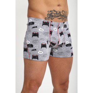 Трусы мужские №74399 кулирка пенье (р-ры: 48-54) меланж Трусы мужские №74399 кулирка пенье (р-ры: 48-54) меланж