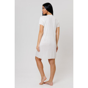 Сорочка женская 2256 компьютерка (р-ры: 44-52) белый