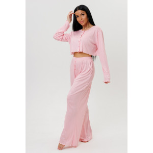 Пижама женская 2244/1 компьютерка (р-ры: 44-52) розовый