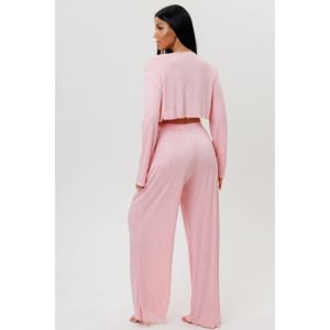 Пижама женская 2244/1 компьютерка (р-ры: 44-52) розовый