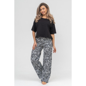 Костюм двойка женский №36900 кулирка (р-ры: 46-56) серый