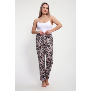 Брюки женские №068 кулирка (р-ры: 48-62) коричневый