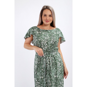 Платье женское №065 кулирка (р-ры: 48-62) зеленый Платье женское №065 кулирка (р-ры: 48-62) зеленый