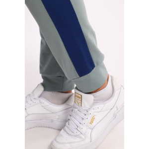 Костюм двойка мужской №35282 интерлок-футер (р-ры: 48-54) полынь