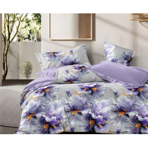 Постельное белье зима-лето поплин стеганый с окантовкой ЗЛПО30-1479